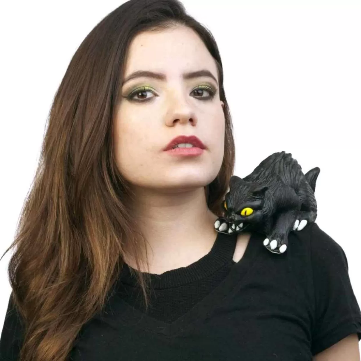 Department 56 Black Cat Shoulder Buddy* Halloween