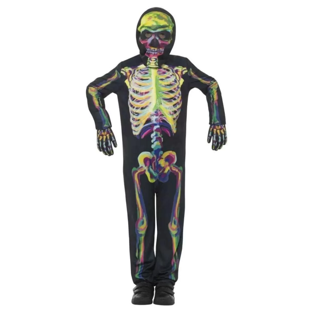 * Childs Small Glow In The Dark Skeleton Costume* Halloween