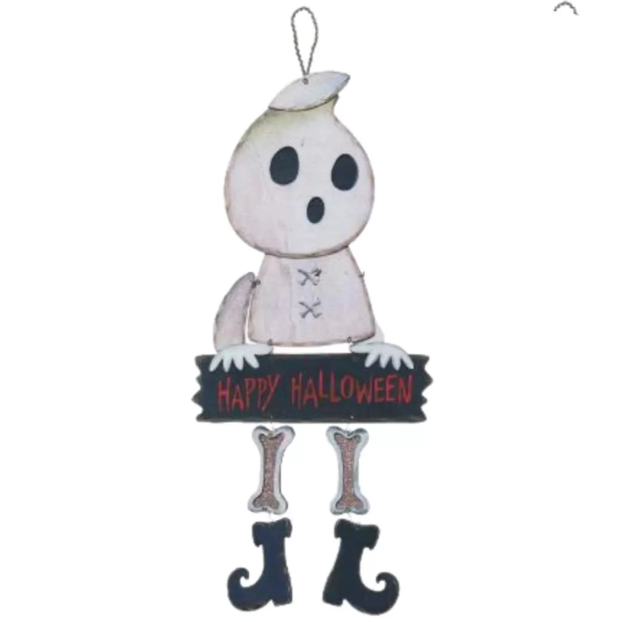 Kurt Adler Dangling Spooky Ghost Character Ornament* Halloween