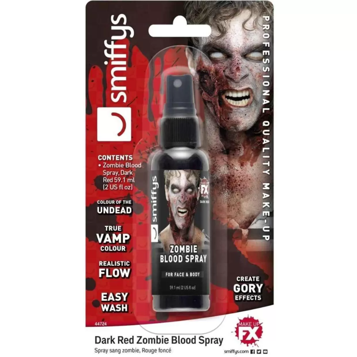 * Dark Red Fake Zombie Blood Spray* Halloween