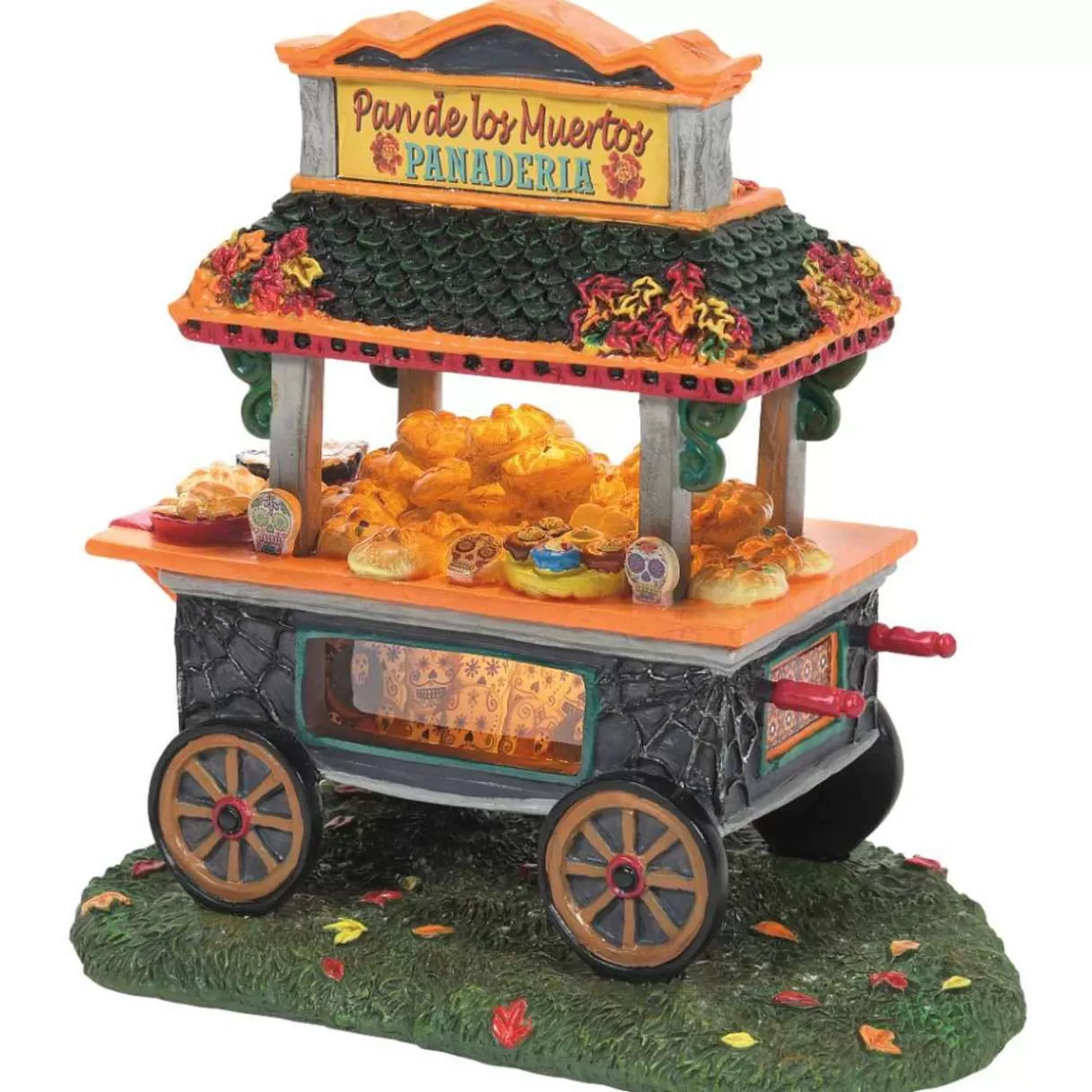 Department 56 - Halloween Village - Day Of The Dead Pastry Cart* Halloween