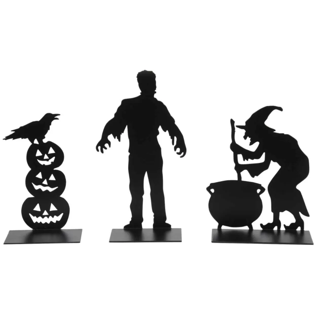 Department 56 - Halloween Village - Spooky Silhouettes Set Of 3* Halloween