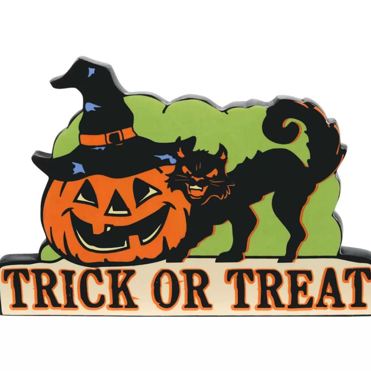 Department 56 - Halloween Village - Trick-Or-Treat Sign* Halloween