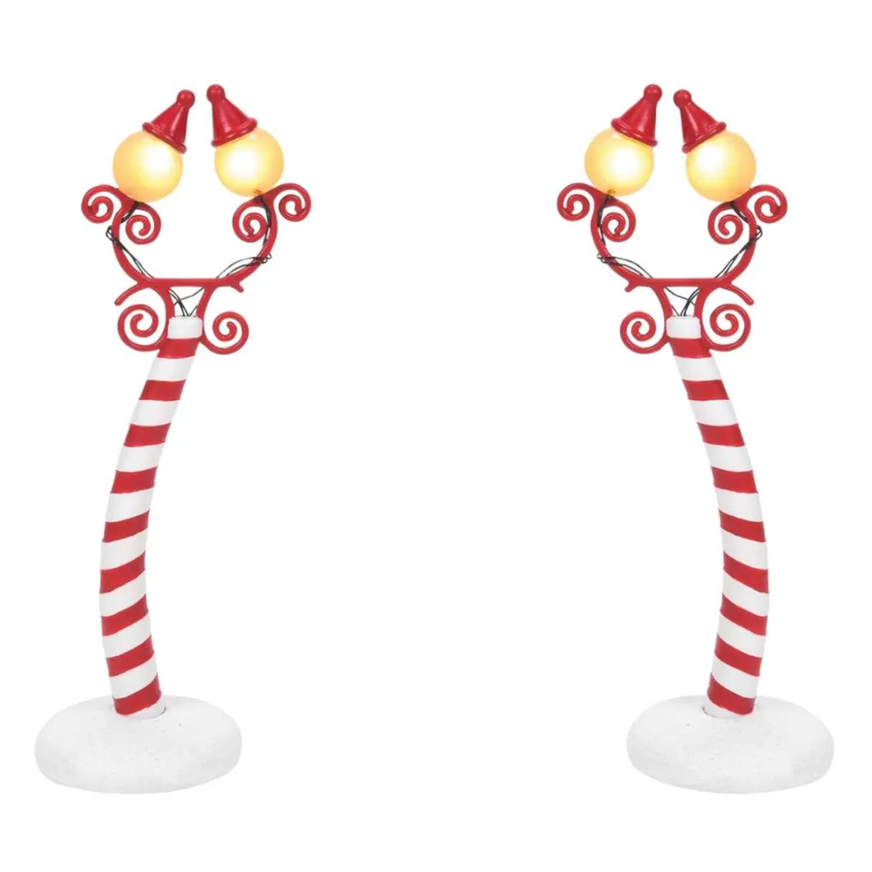 Department 56 - Nightmare Before Christmas Village - Christmas Town Street Lights* Halloween