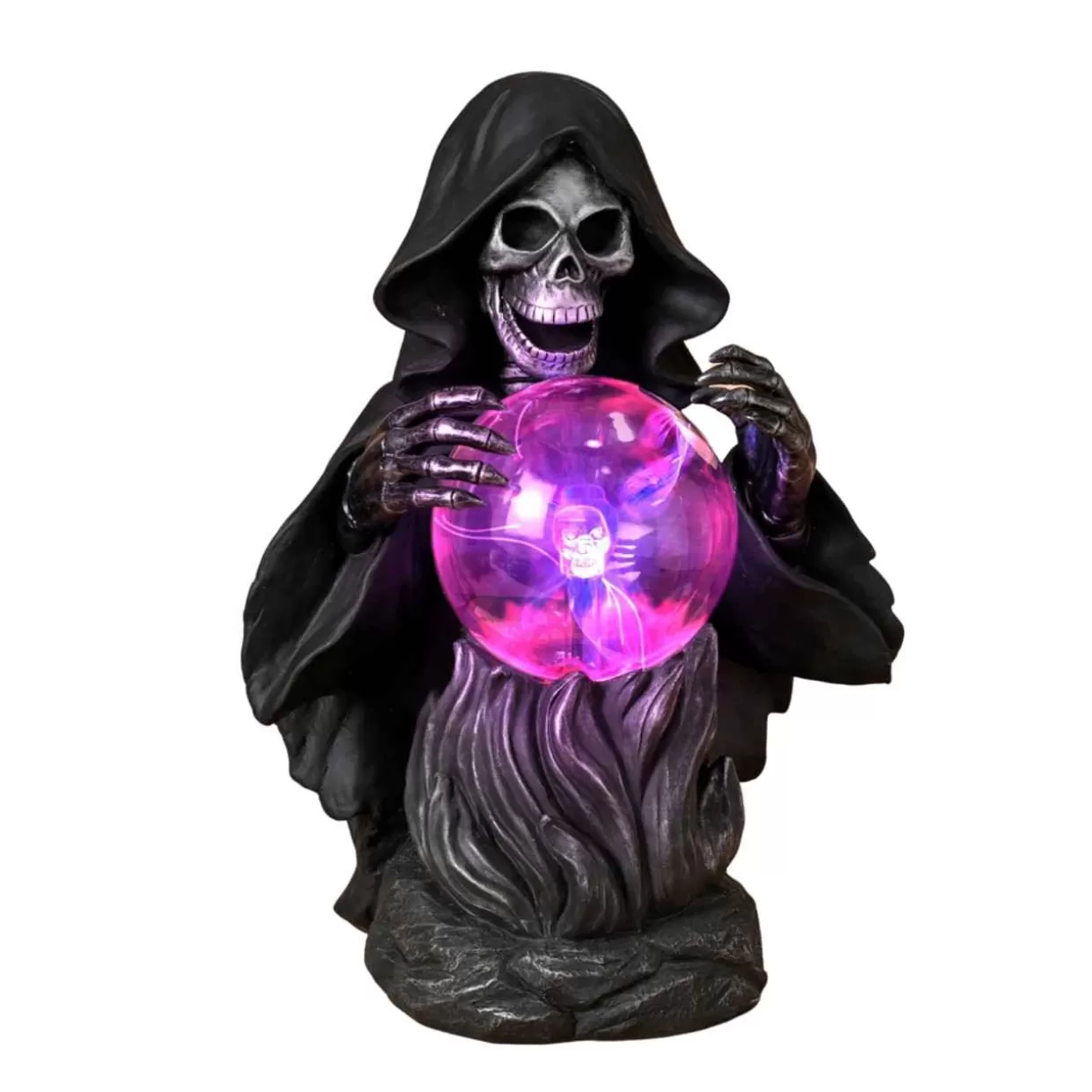 Kurt Adler Grim Reaper W/Plasma Ball Figurine* Halloween