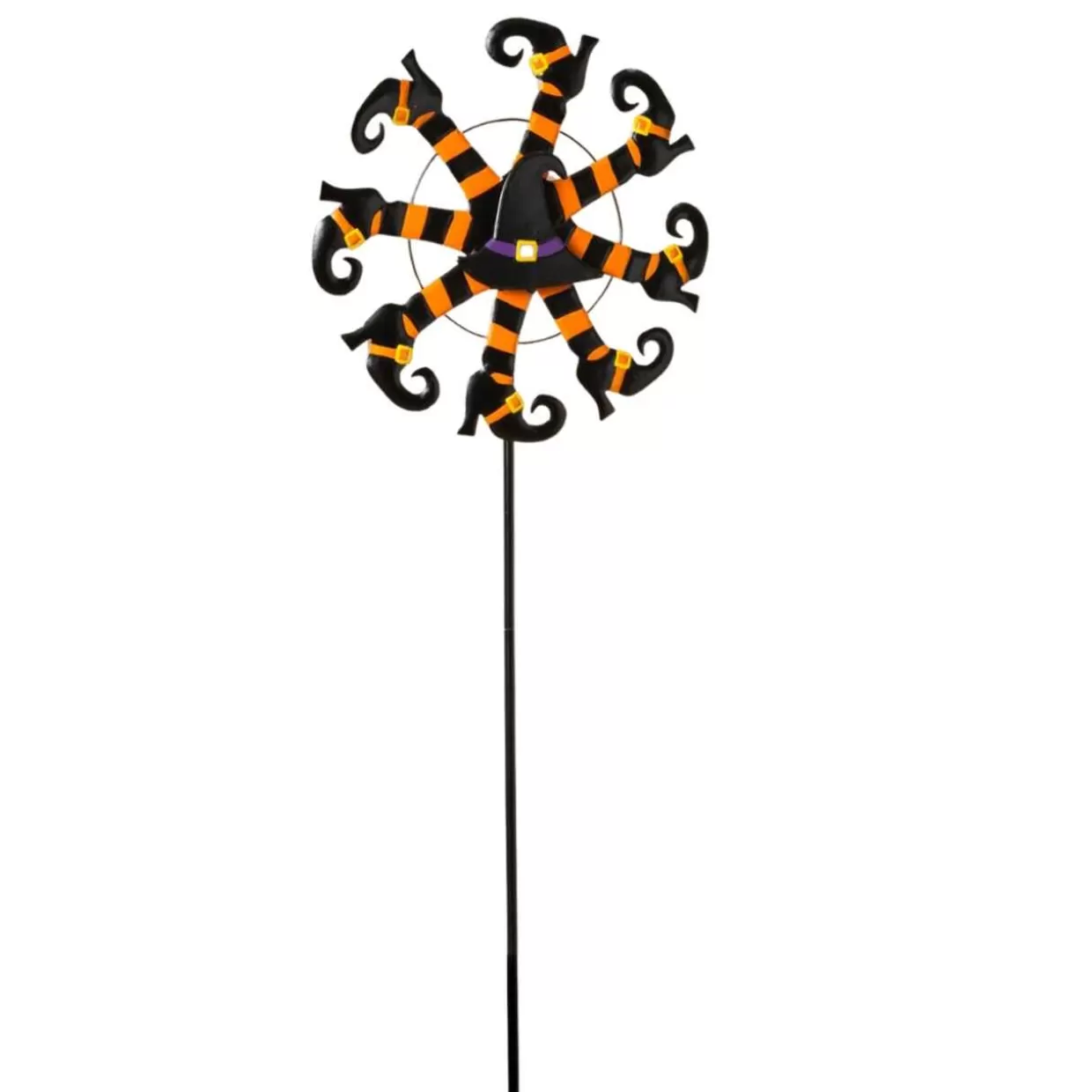 * Halloween Wind Spinner W/Witches' Shoes* Halloween
