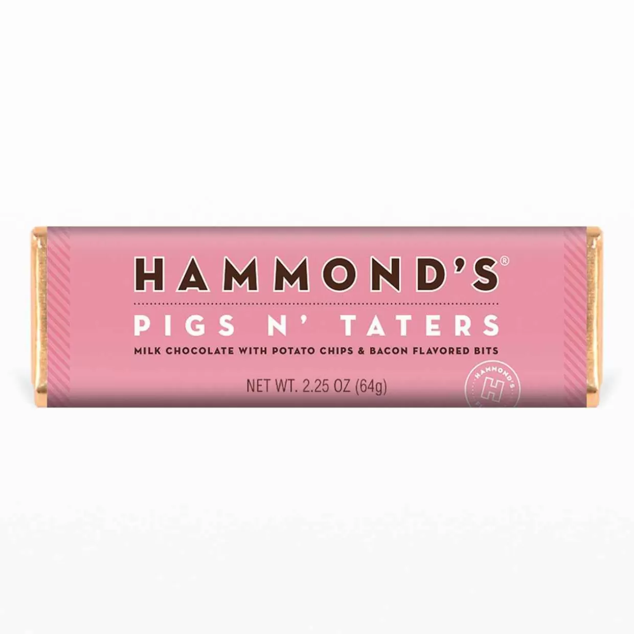 * Hammond's Candies Pigs 'N Taters Milk Chocolate Candy Bar* Food & Candy