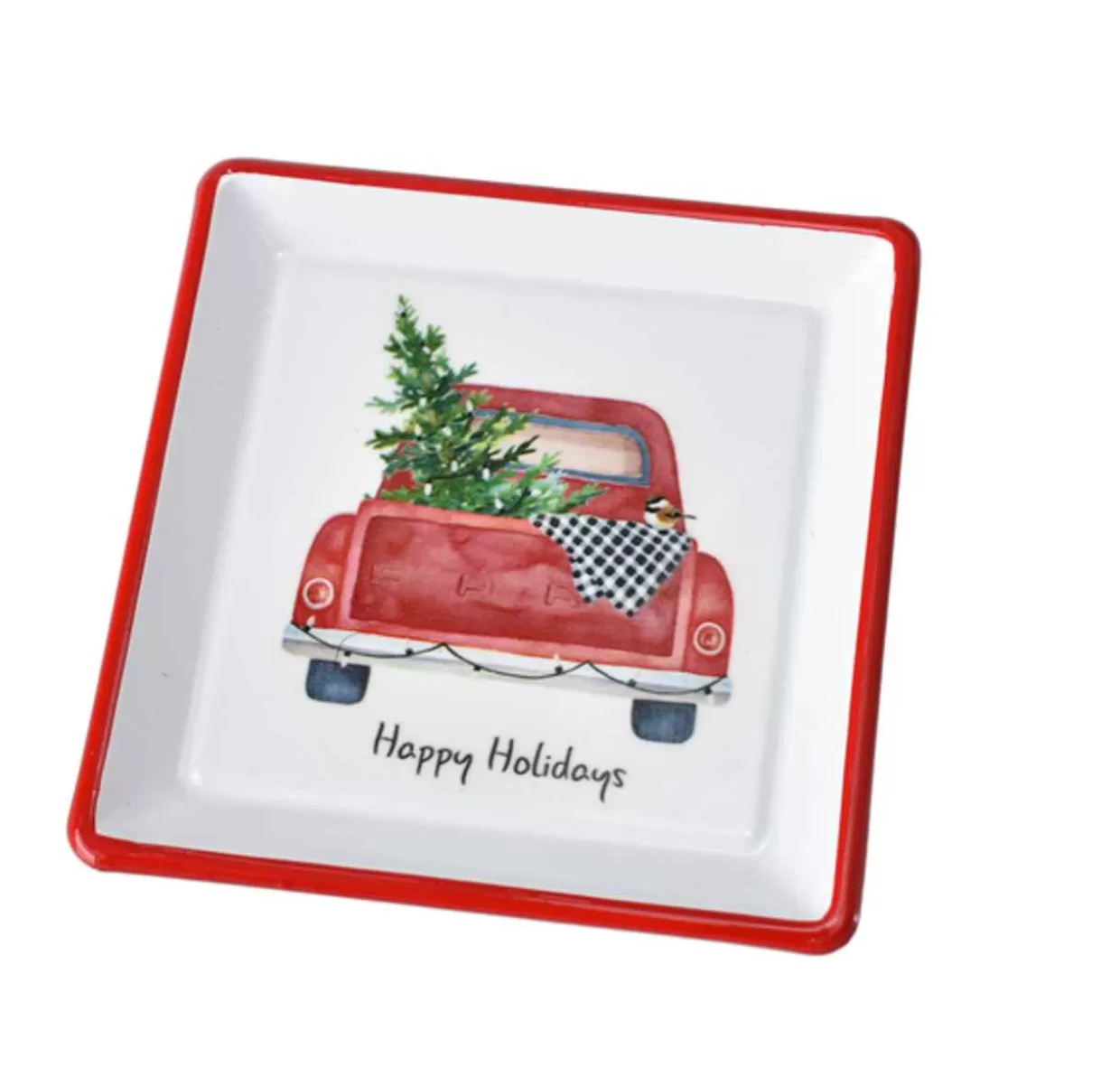 * Holiday Truck Trinket Dish* Table & Glassware