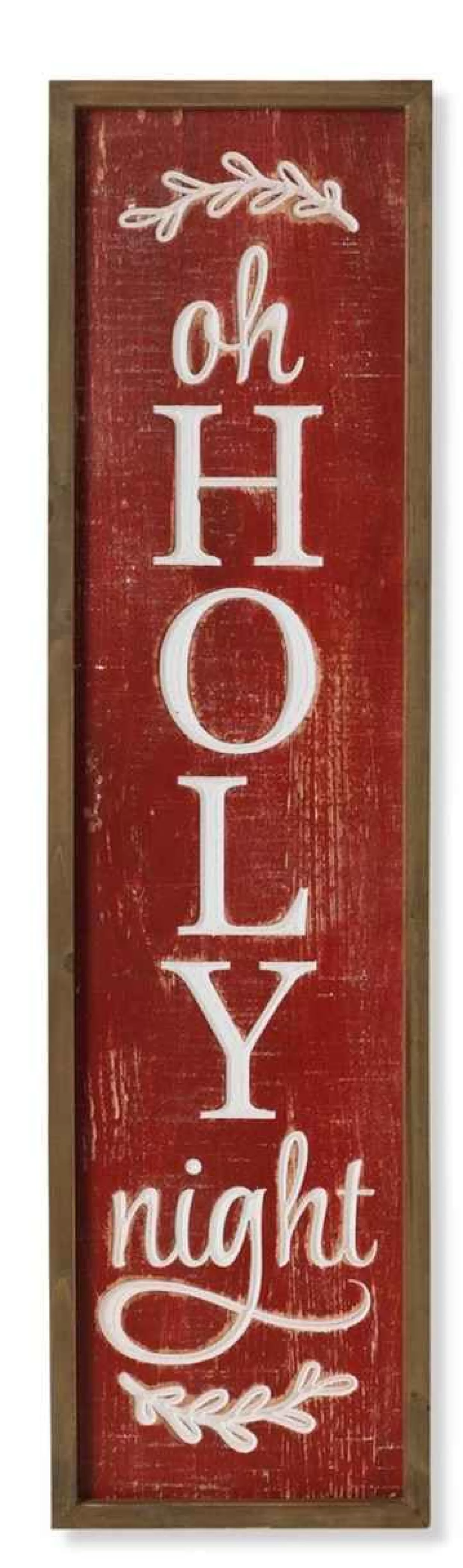 Lumineo Holy Night Standing Wood Sign* Wooden Signs