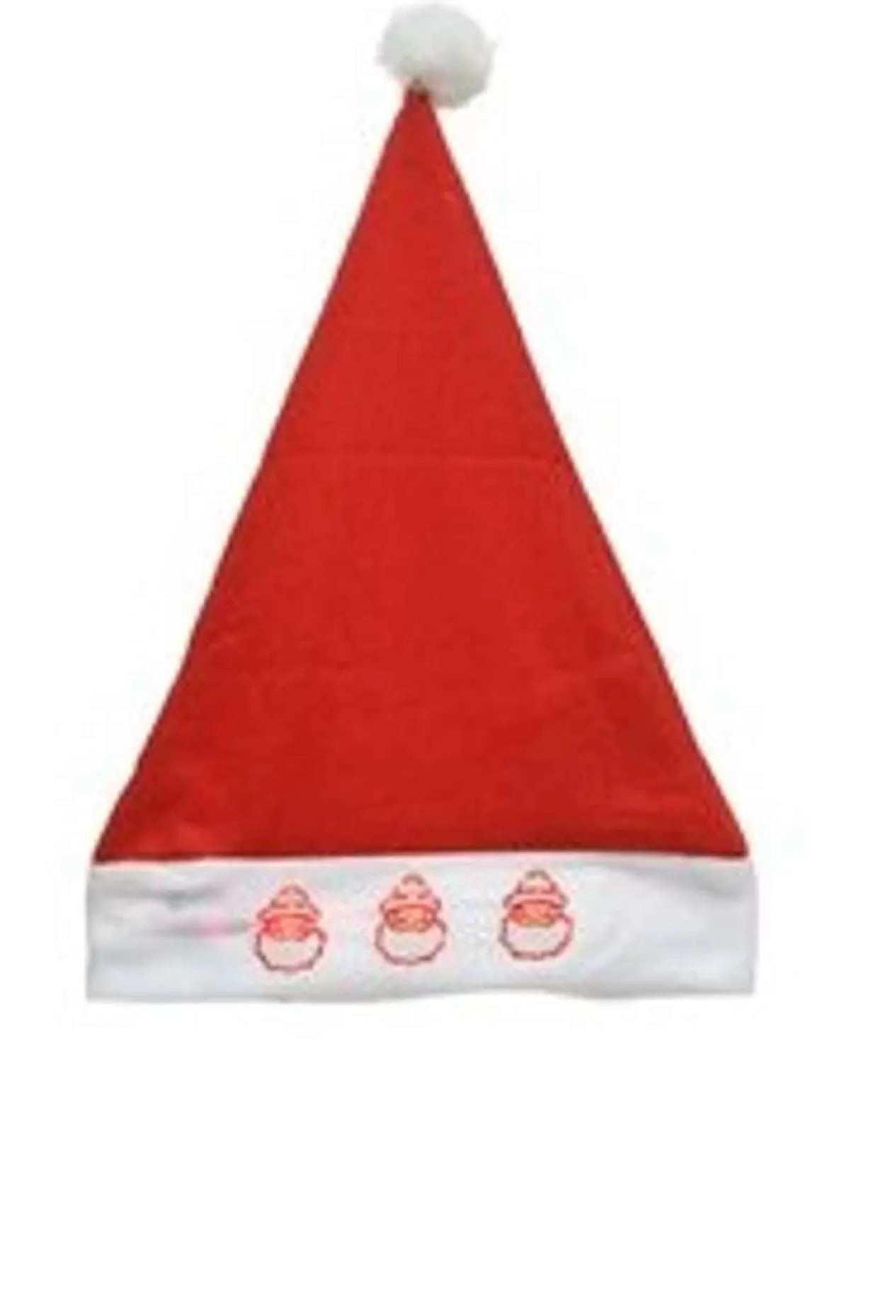 * Led Embroidered Santa Head Santa Hat* Clothing
