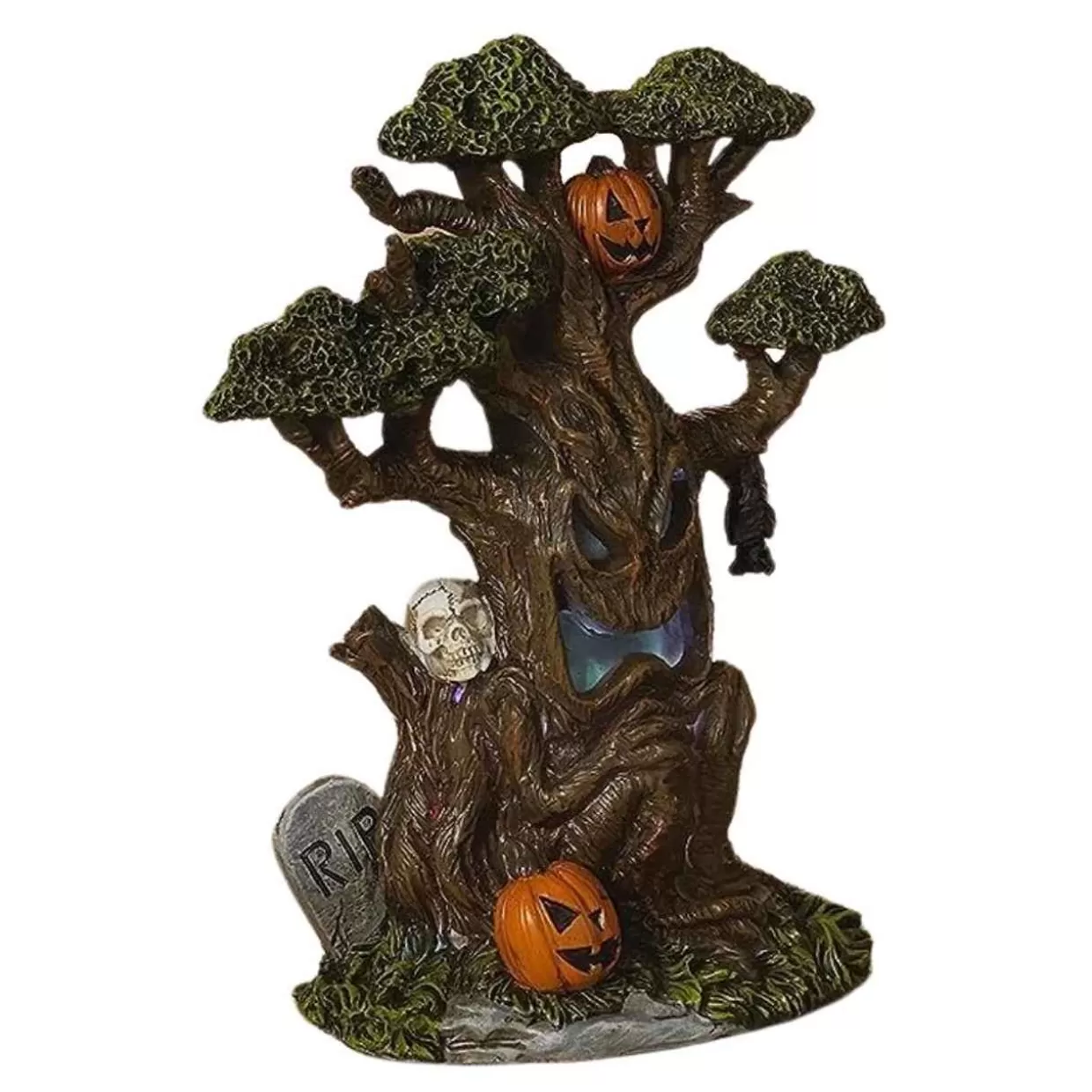 Department 56 Led Smiling Haunted Tree Figurine* Halloween