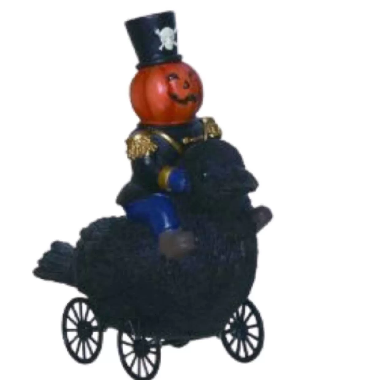 * Light Up Halloween Wheelie Raven Figurine* Halloween