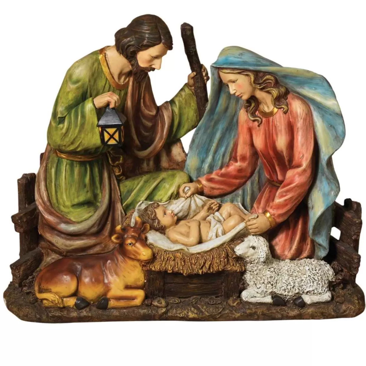 Kurt Adler Light Up Nativity Figurine* Figurines