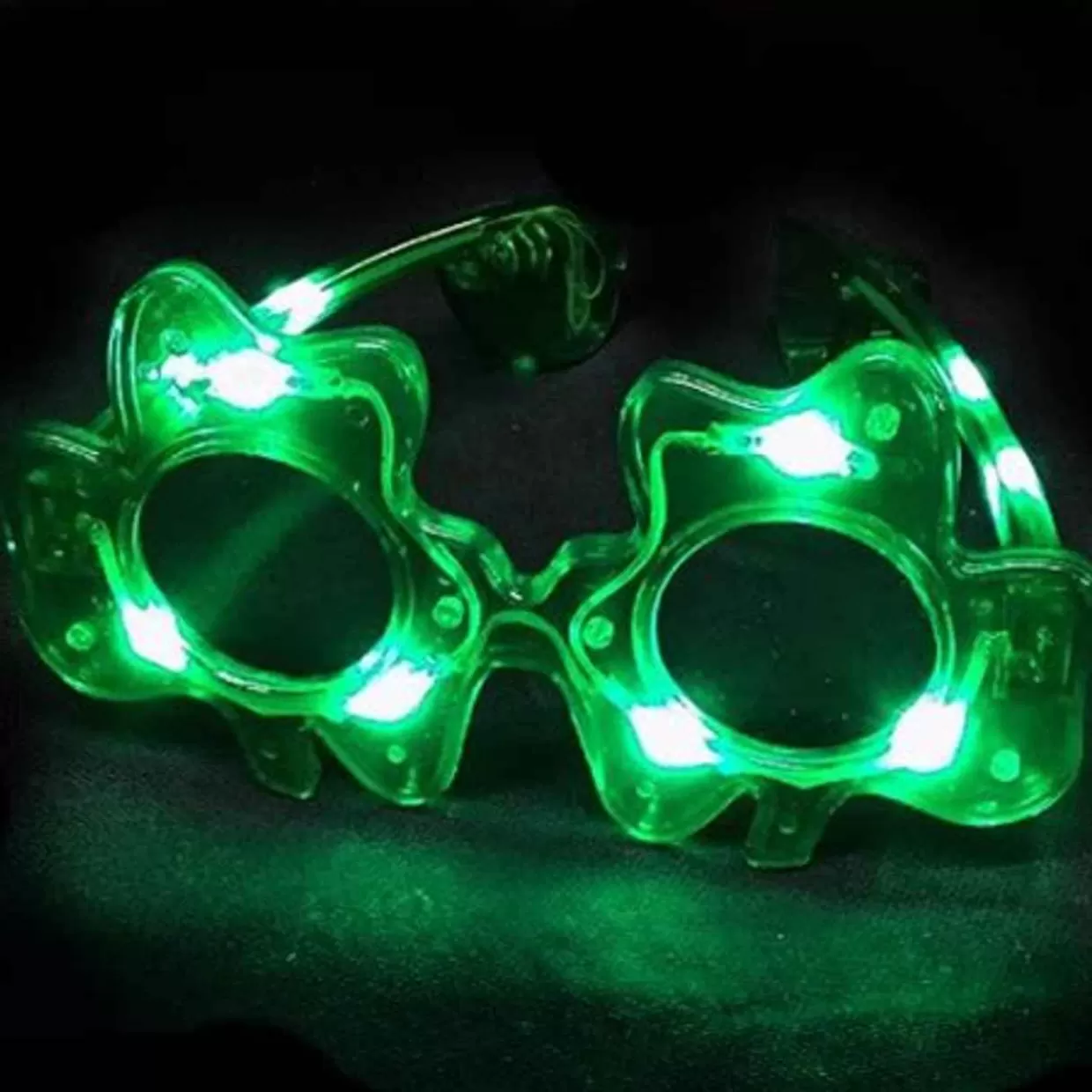 * Light Up Shamrock Glasses* Easter And Spring