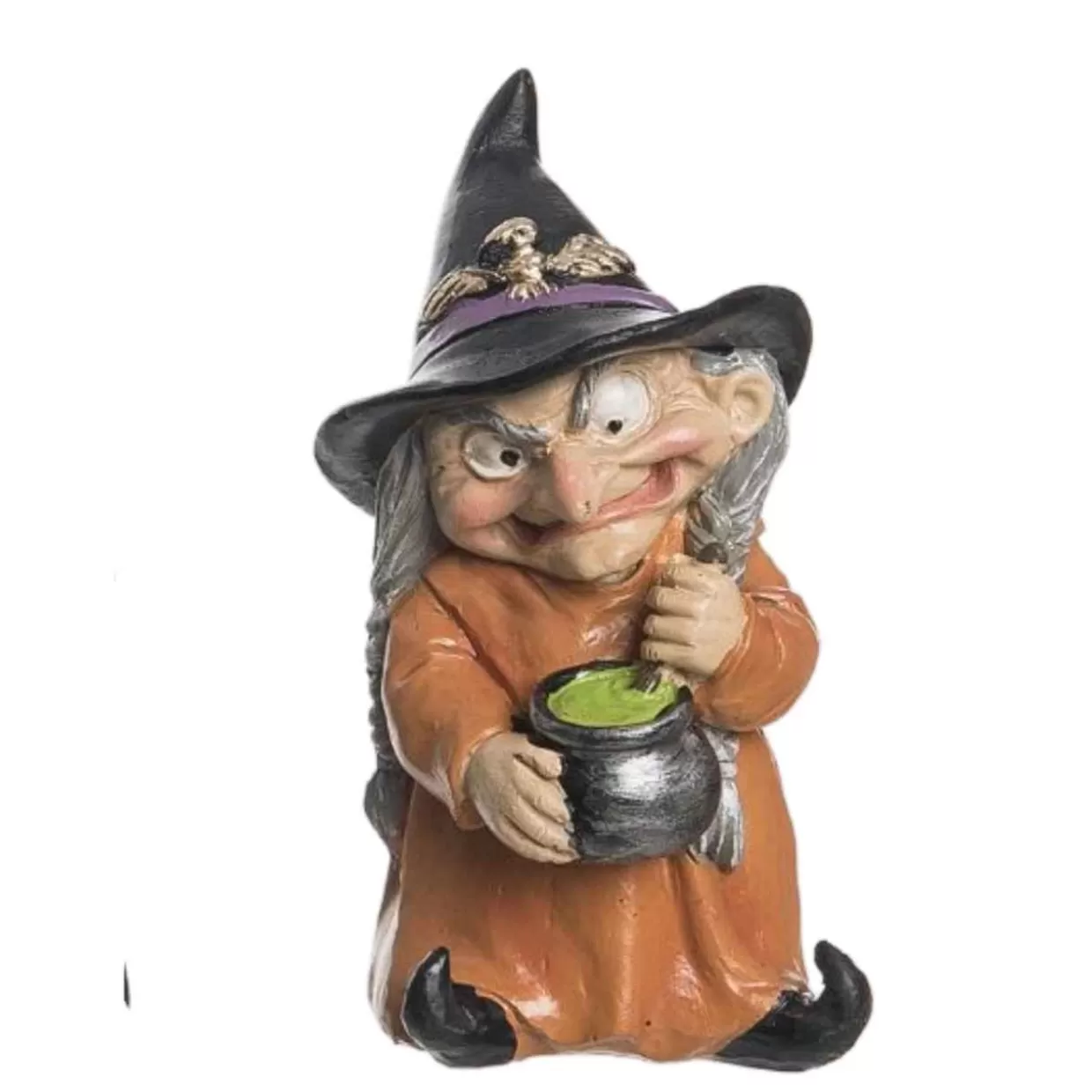 * Little Witch With A Cauldron Figurine* Halloween