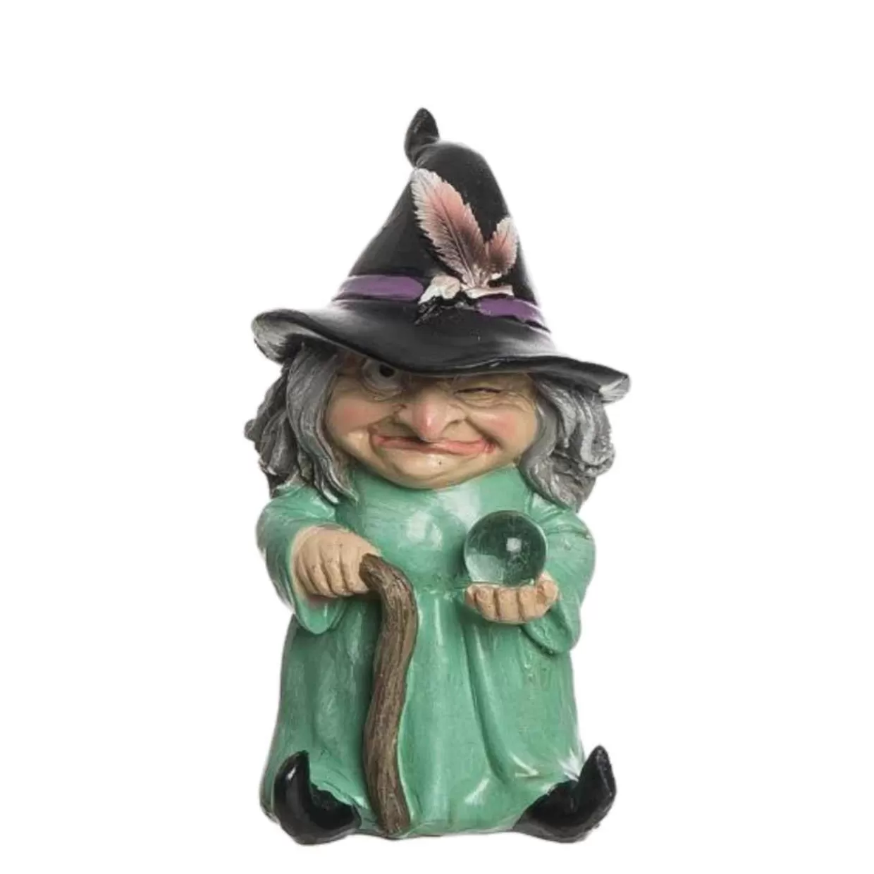 * Little Witch With A Magic Ball Figurine* Halloween