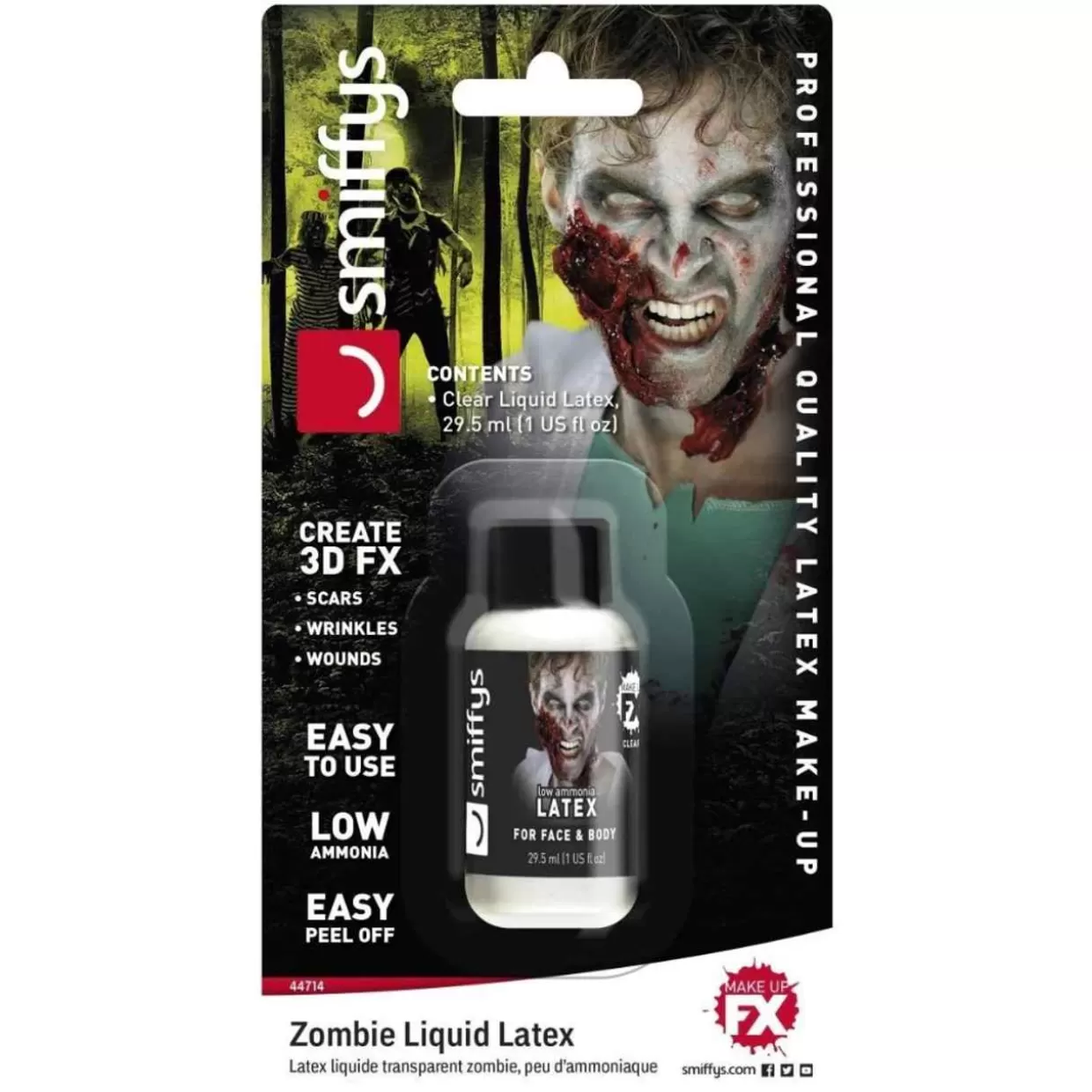 * Low Ammonia Zombie Liquid Latex* Halloween