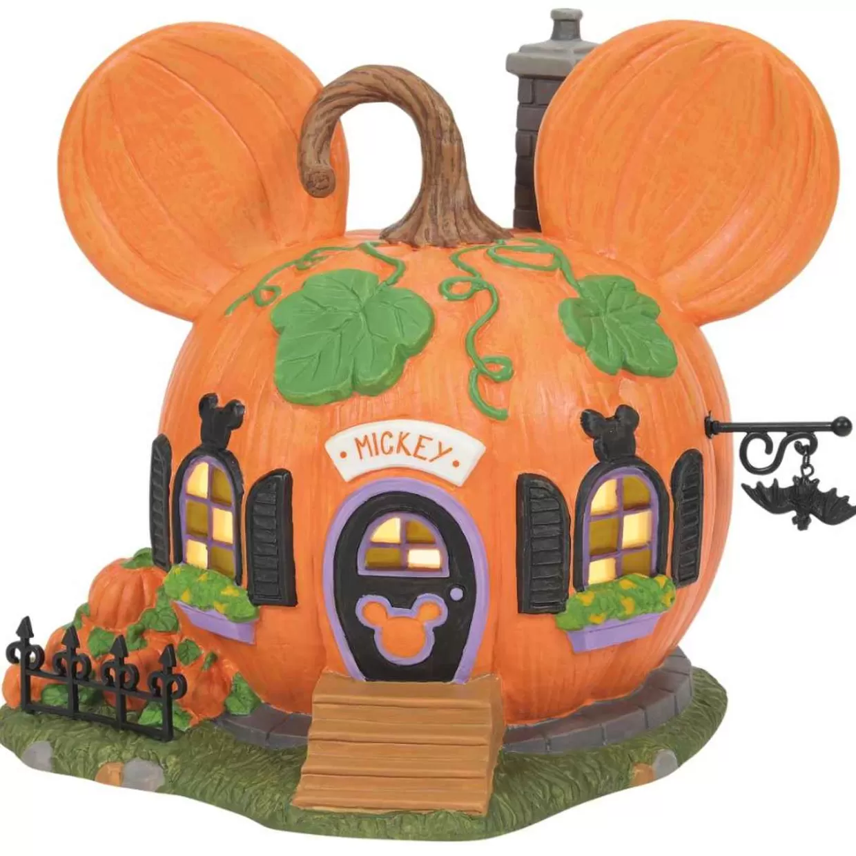 Department 56 Mickey's Pumpkintown House* Halloween