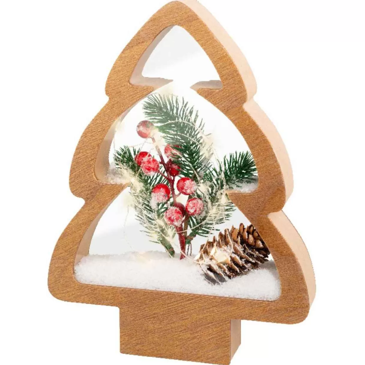 Lumineo Micro Led Winter Tree Shadow Box* Figurines