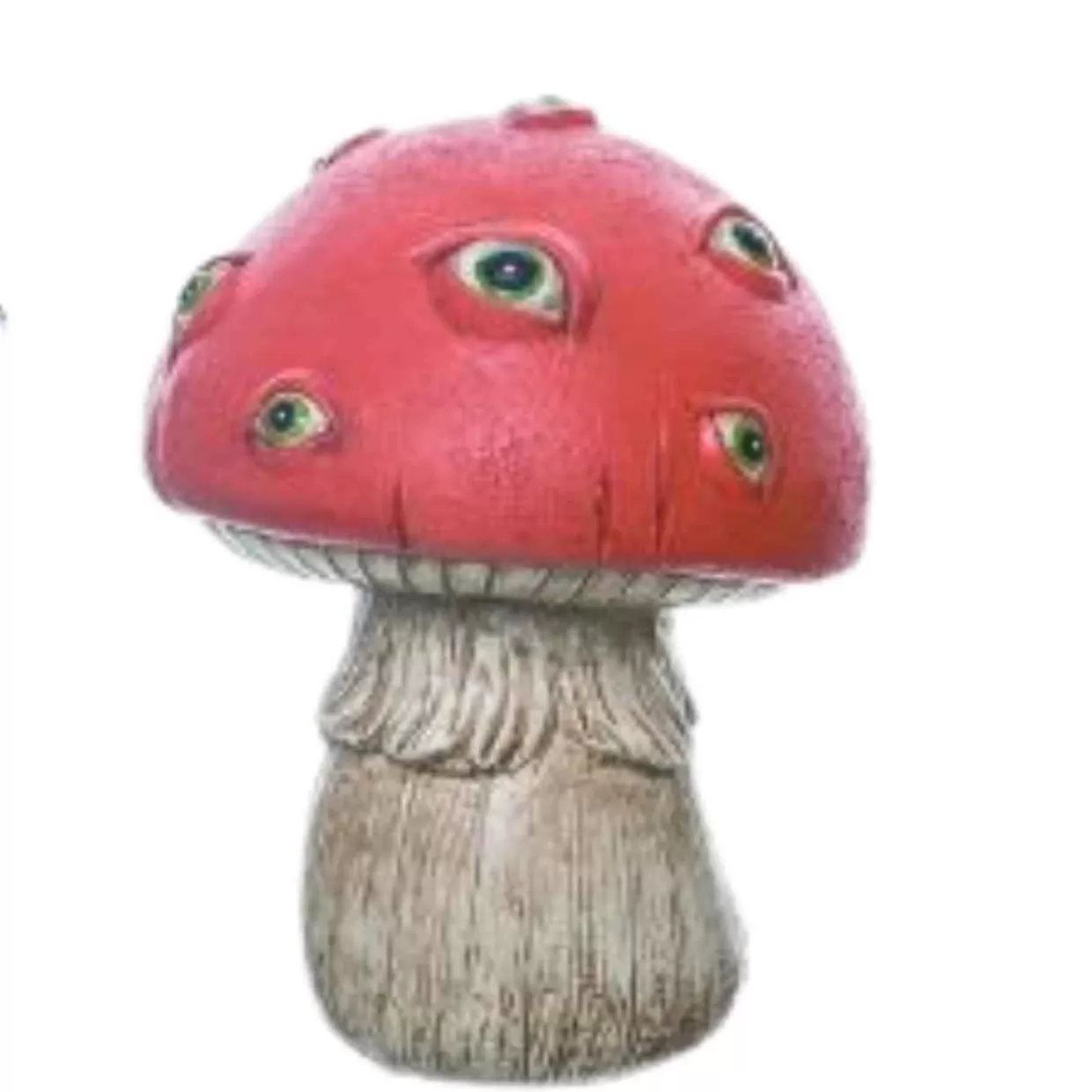 * Orange Creepy Mushroom Figurine* Halloween