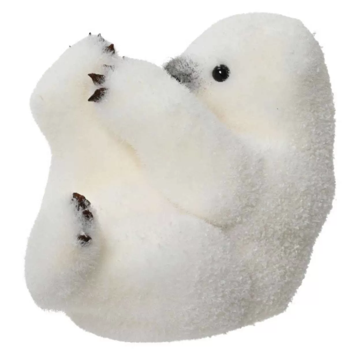 * Playful Polar Bear On Back Figurine* Figurines