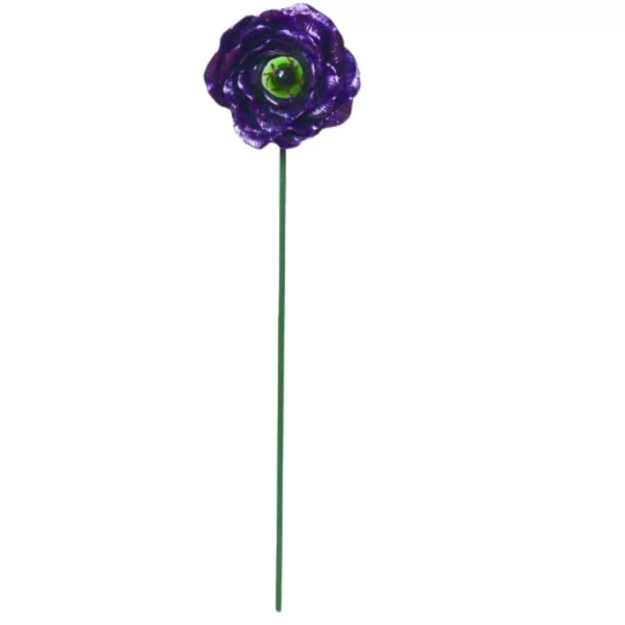 * Purple Floral Eyeball Pick* Halloween