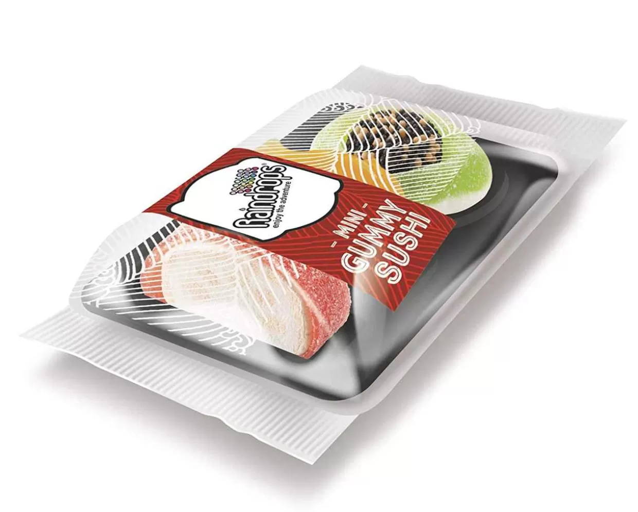 * Raindrops Mini Gummy Candy Sushi, 1.4 Ounces* Food & Candy