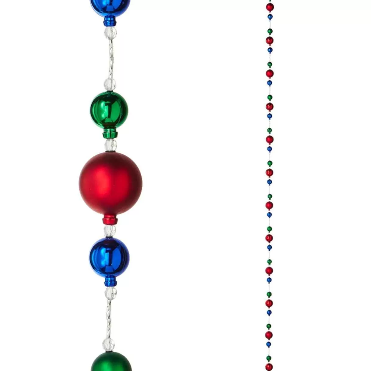 * Red, Blue And Green Classic Ball Garland* Garland