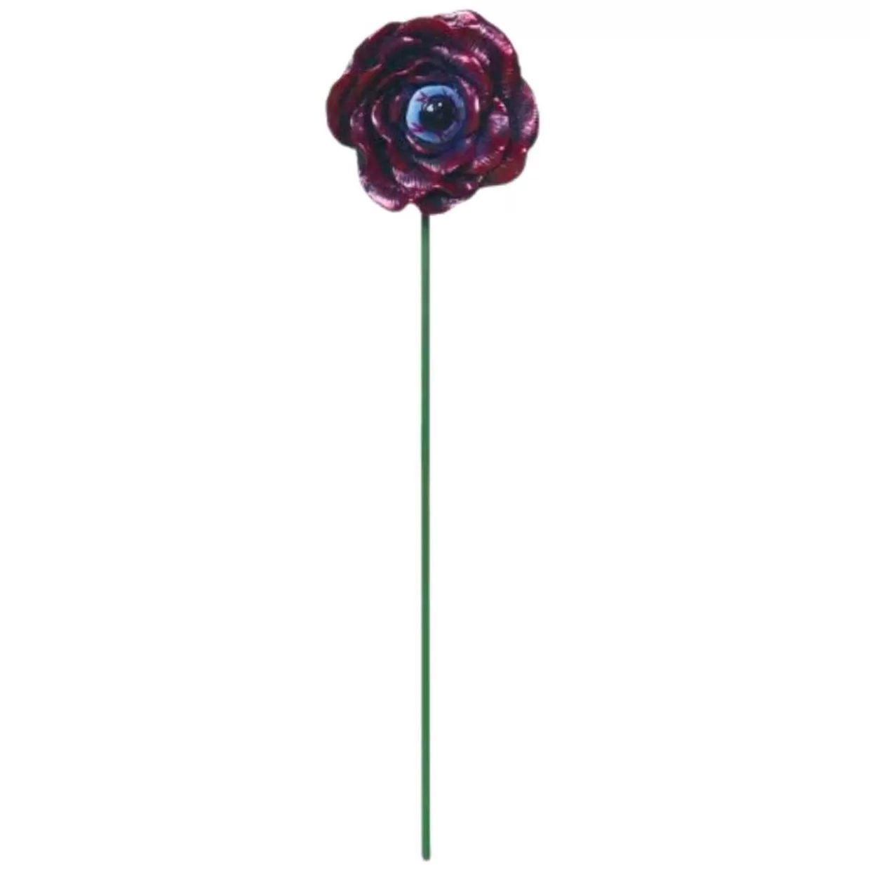 * Red Floral Eyeball Pick* Halloween