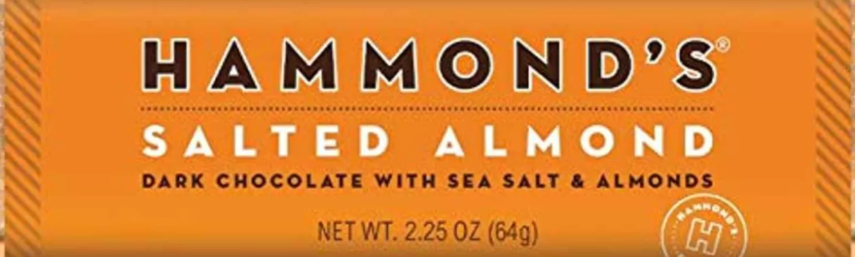 * Salted Almonds With Dark Chocolate* Food & Candy