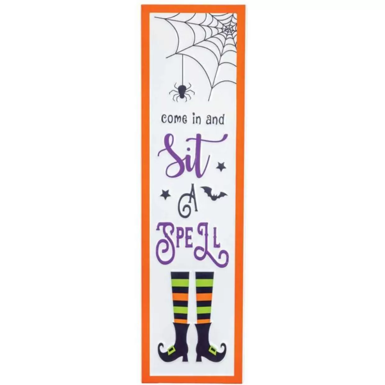 * Sit A Spell Vertical Sign* Halloween