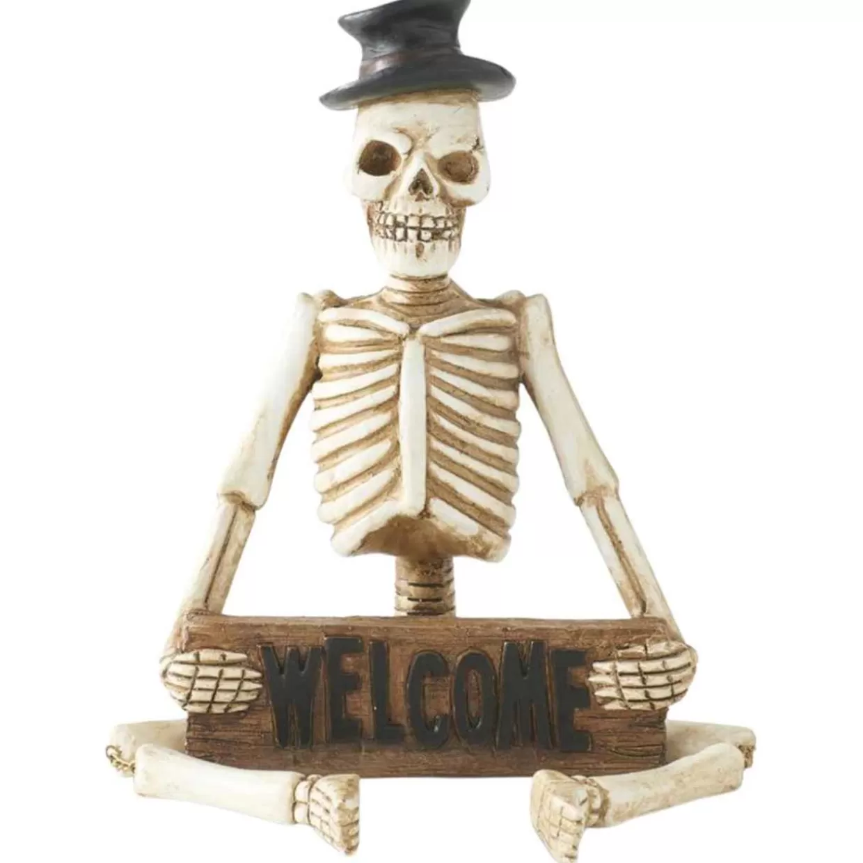 * Skeleton Man Welcome Sign* Halloween