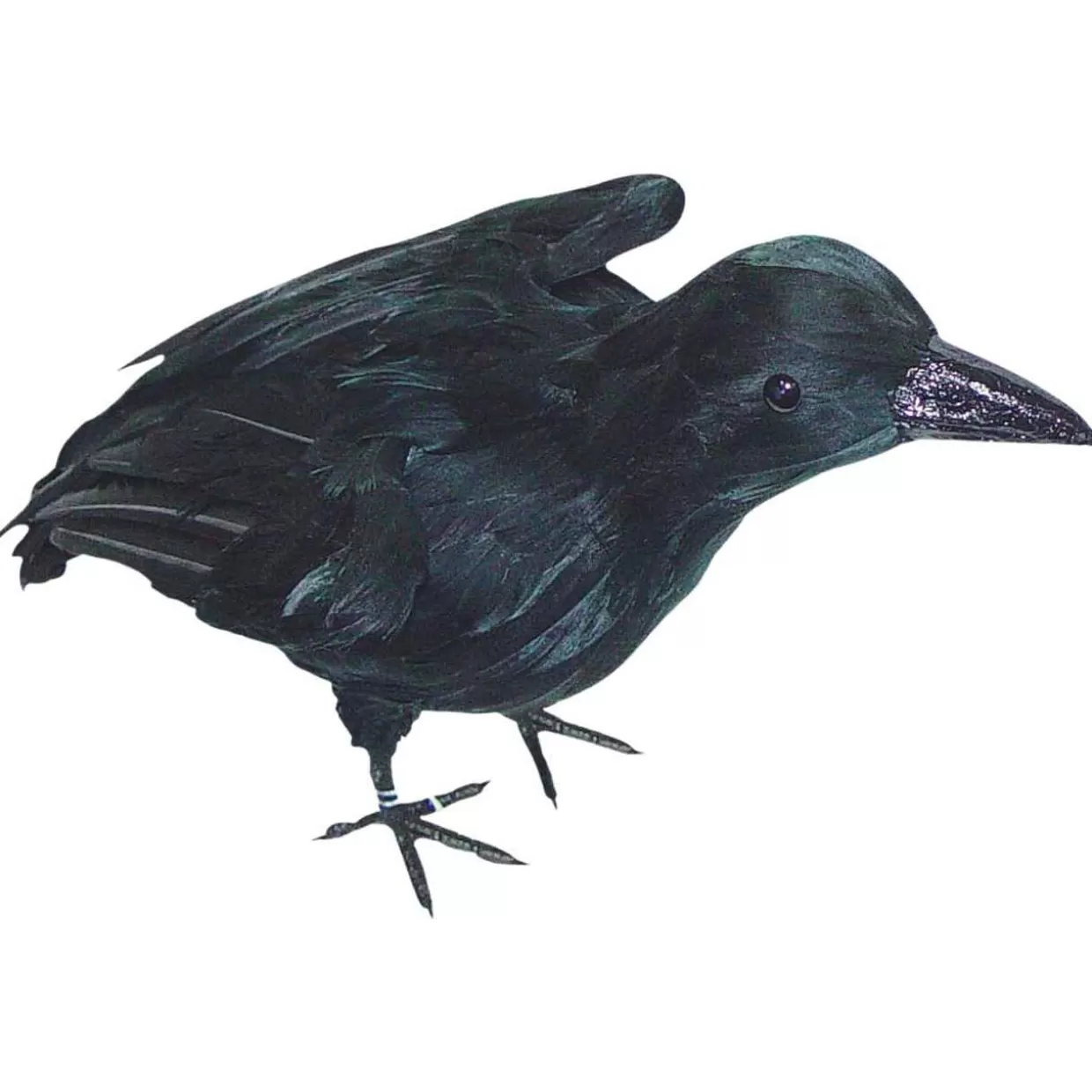 Lemax Standing Crow With Feathers* Halloween