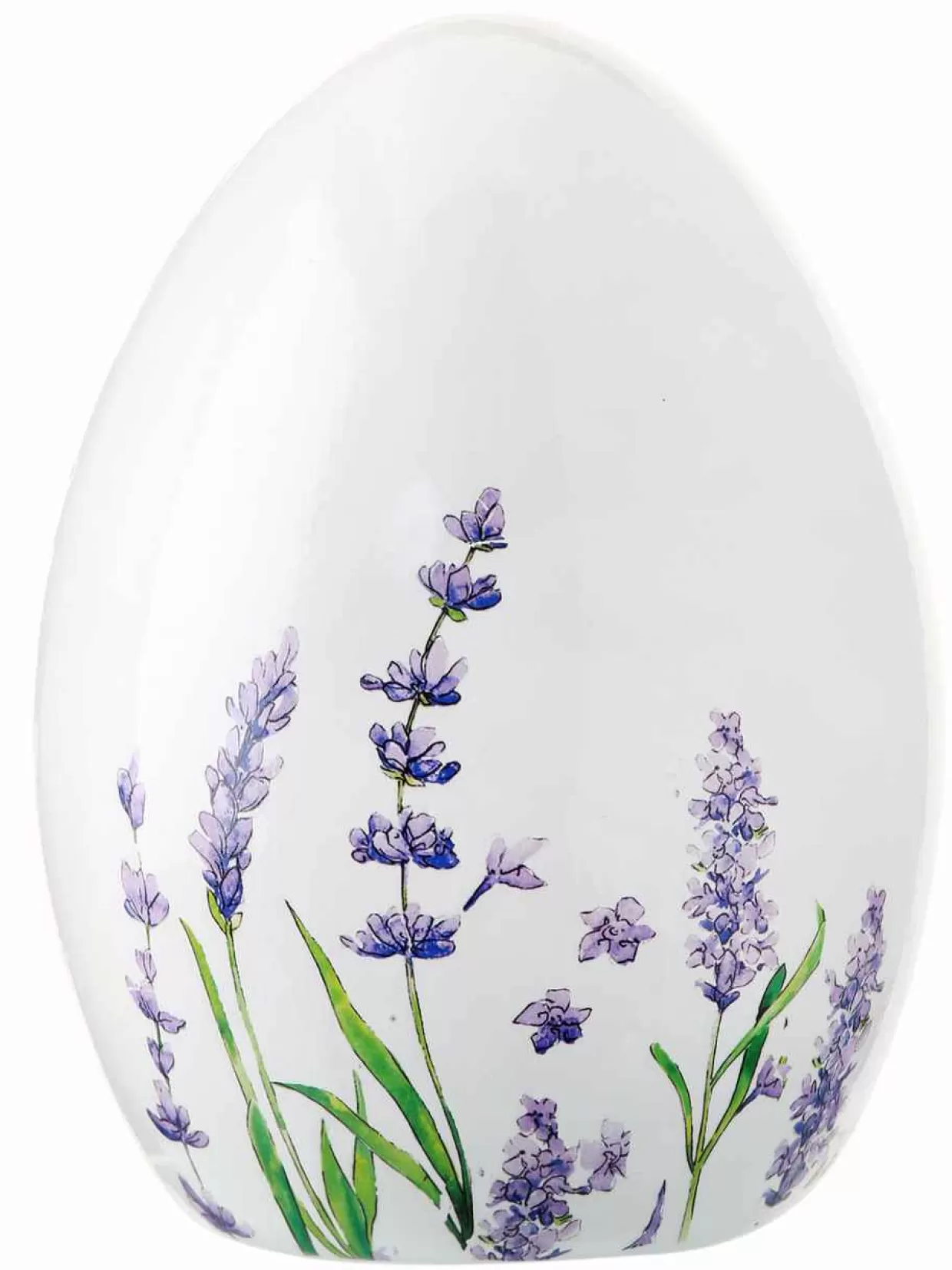* Terracotta Lavender Egg 5.5"* Easter And Spring