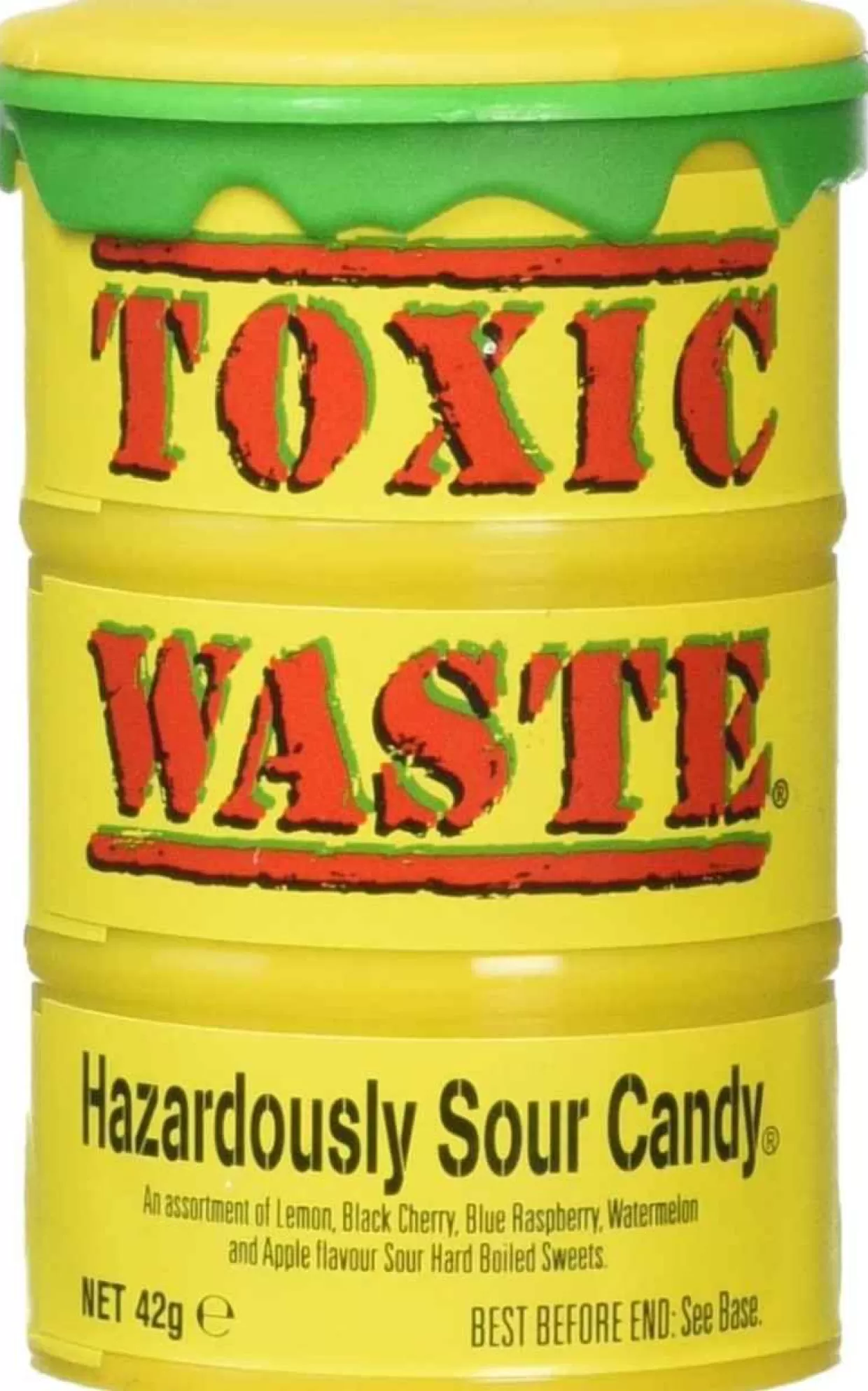 * Toxic Waste Hazardously Sour Candy Barrel, 1.7 Ounce* Food & Candy